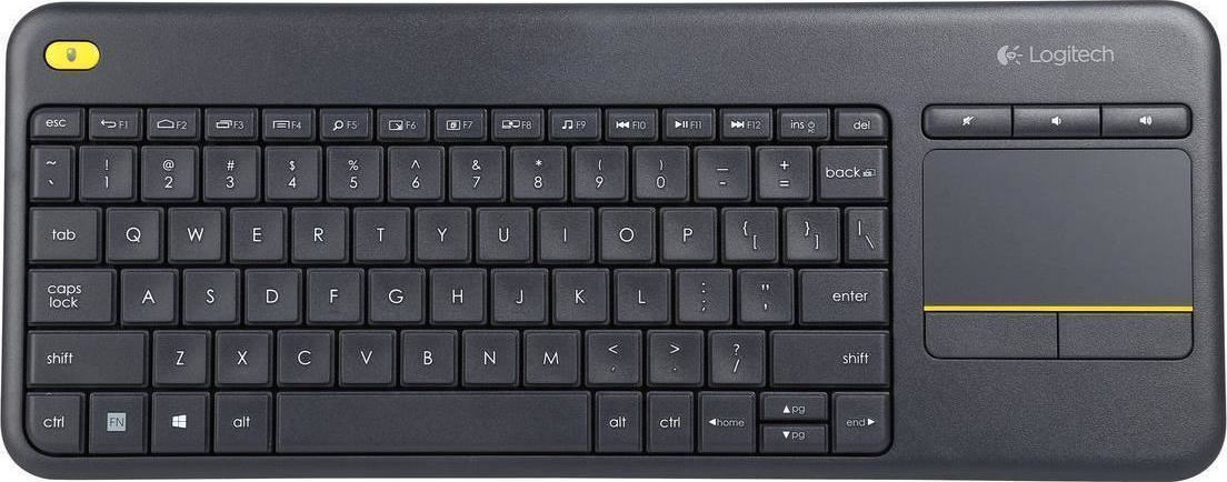 Logitech K400 Plus USB Wireless 2,4G Keyboard with Touch Pad