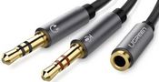 UGreen 208983.5mm audio cable - adapter 2x 3pin to 4pin