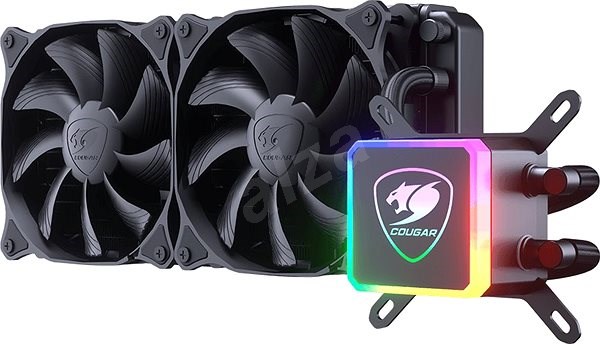COUGAR Aqua 240LGA 20xx, 1366, 1200, 115xs, 775s, AM5/4, AM3+s...White LED light