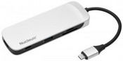 Kingston Nucleum (C-HUBC1-SR-EN) USB 3.0 Type-C 7 in one Multiport HUB