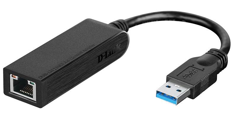 D-Link DUB-1312/B1A USB-A 3.0 to 10/100/1000 LAN Adapter
