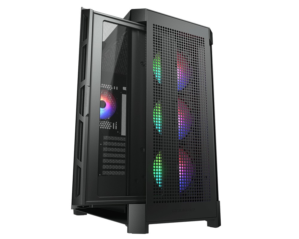 Cougar Airface PRO RGB Black ARGB MID Towerw/o PSU ATX