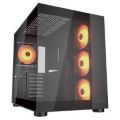 Cougar F150RGB Black ARGB MID Towerw/o PSU ATX
