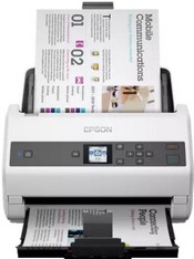 Epson WorkForce DS-530IIA4 LED technology document ADF Scanner