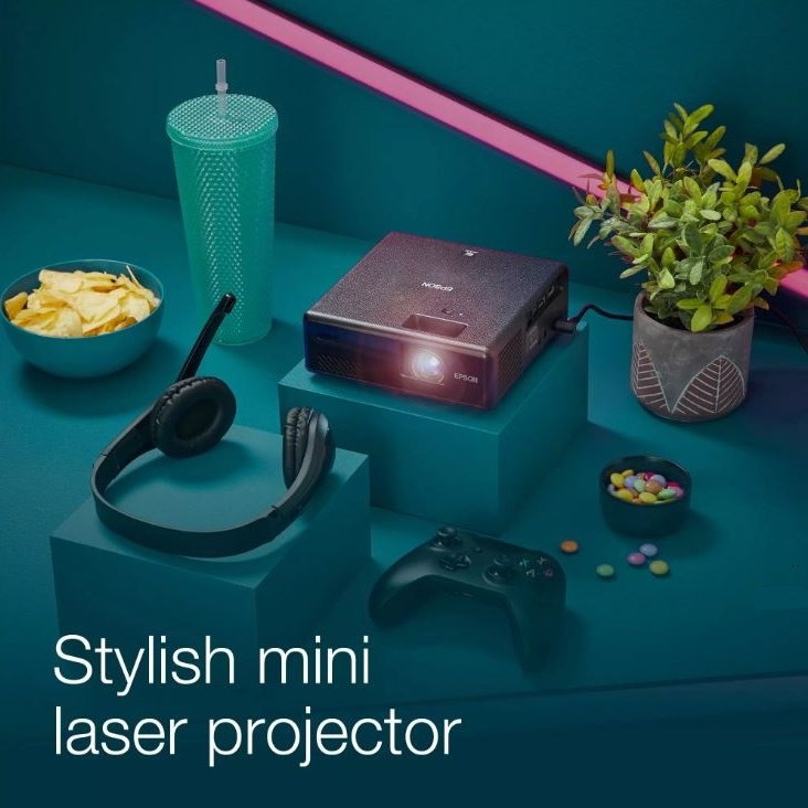 LASER MINI PROJECTOR Epson EF-11 Mini Laser Projector3LCD, Full HD 1080p (1920 x 1080) to WUXGA (1920 x 1200)