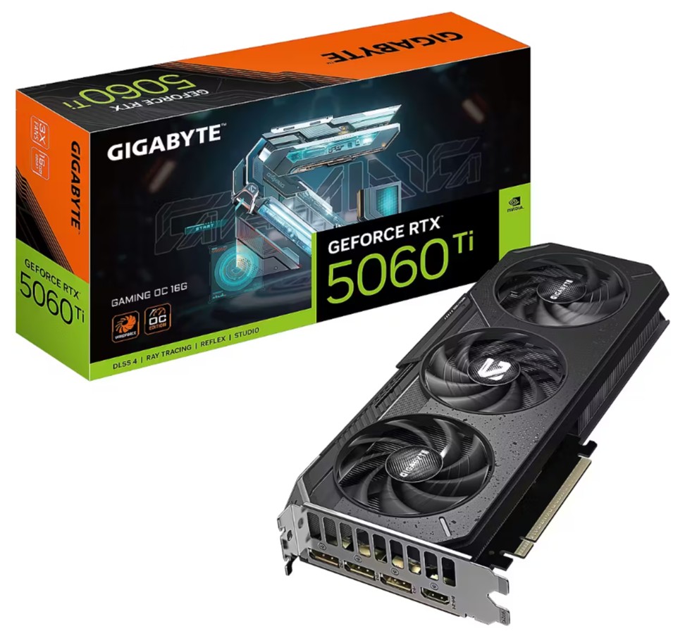 Gigabyte RTX5060Ti OC16Gb GDDR7 128bit